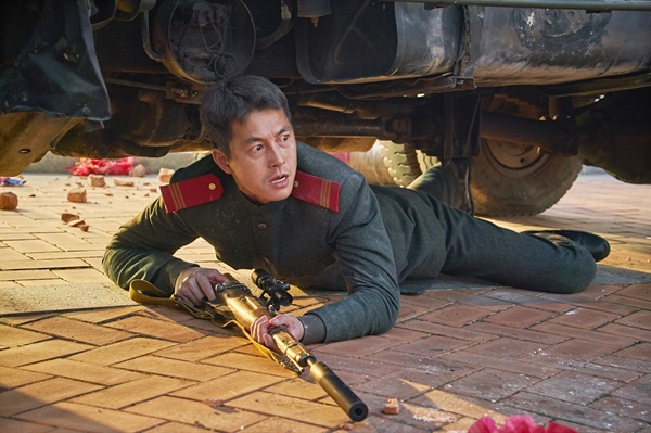  북한의 최정예 요원 역할을 맡은 정우성 배우.
