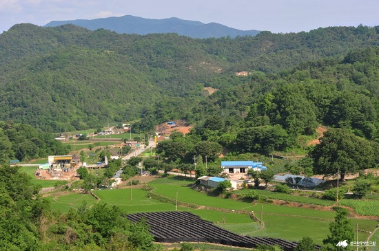 슬로시티 수산의 빼어난 풍광