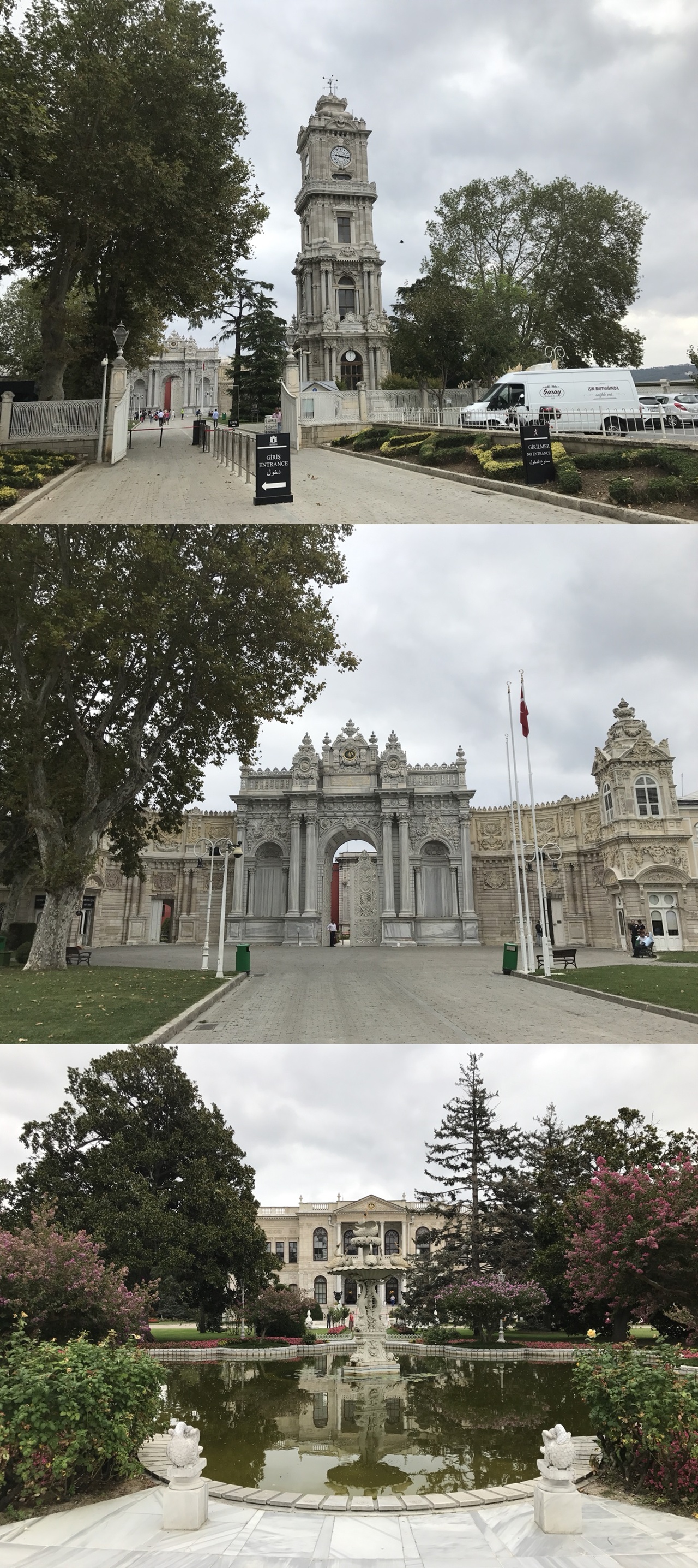 1. 돌마바흐체 궁전 앞 시계탑
2. 돌마바흐체 궁전 입구
3. 돌마바흐체 궁전 내부