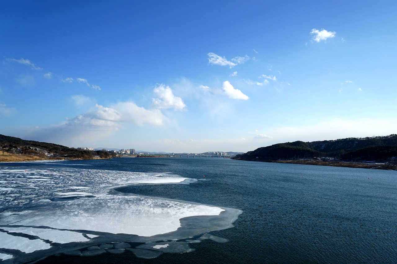  남한강 풍경