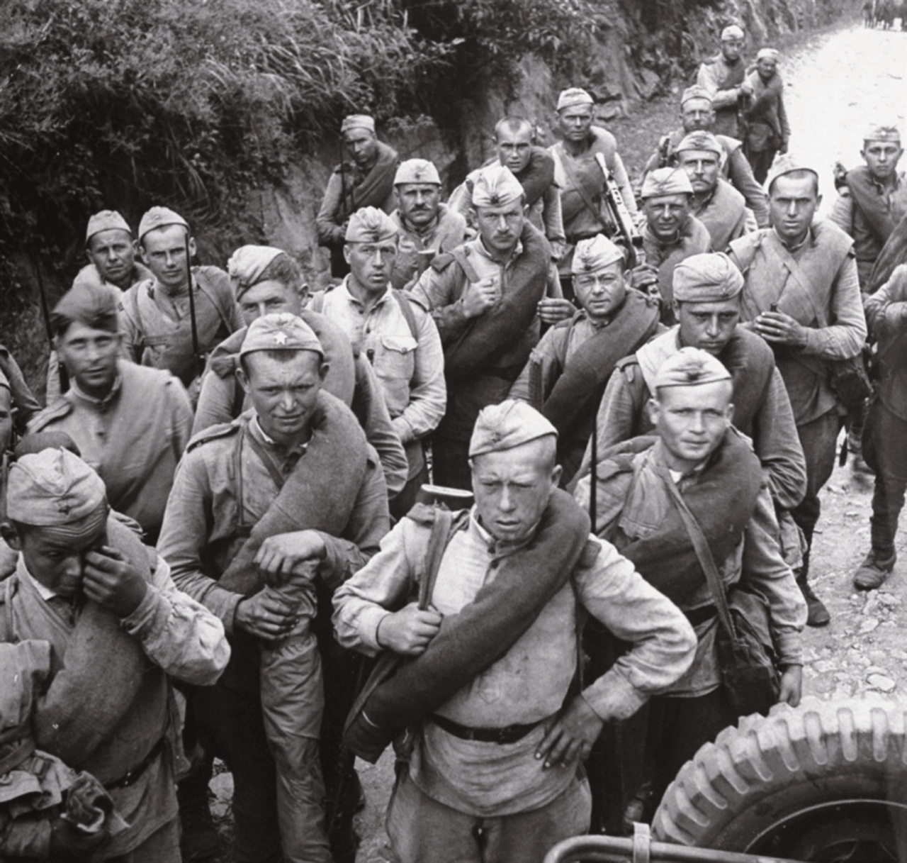 북조선에 진주한 붉은 군대 소련군 (1945. 10.)