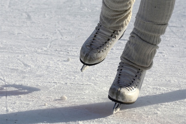 아이스링크장에 갔다. 한참 놀고 있는데 초등학교 3~4학년으로 보이는 남자 아이와 엄마가 함께 스케이트를 타고 있었다.
