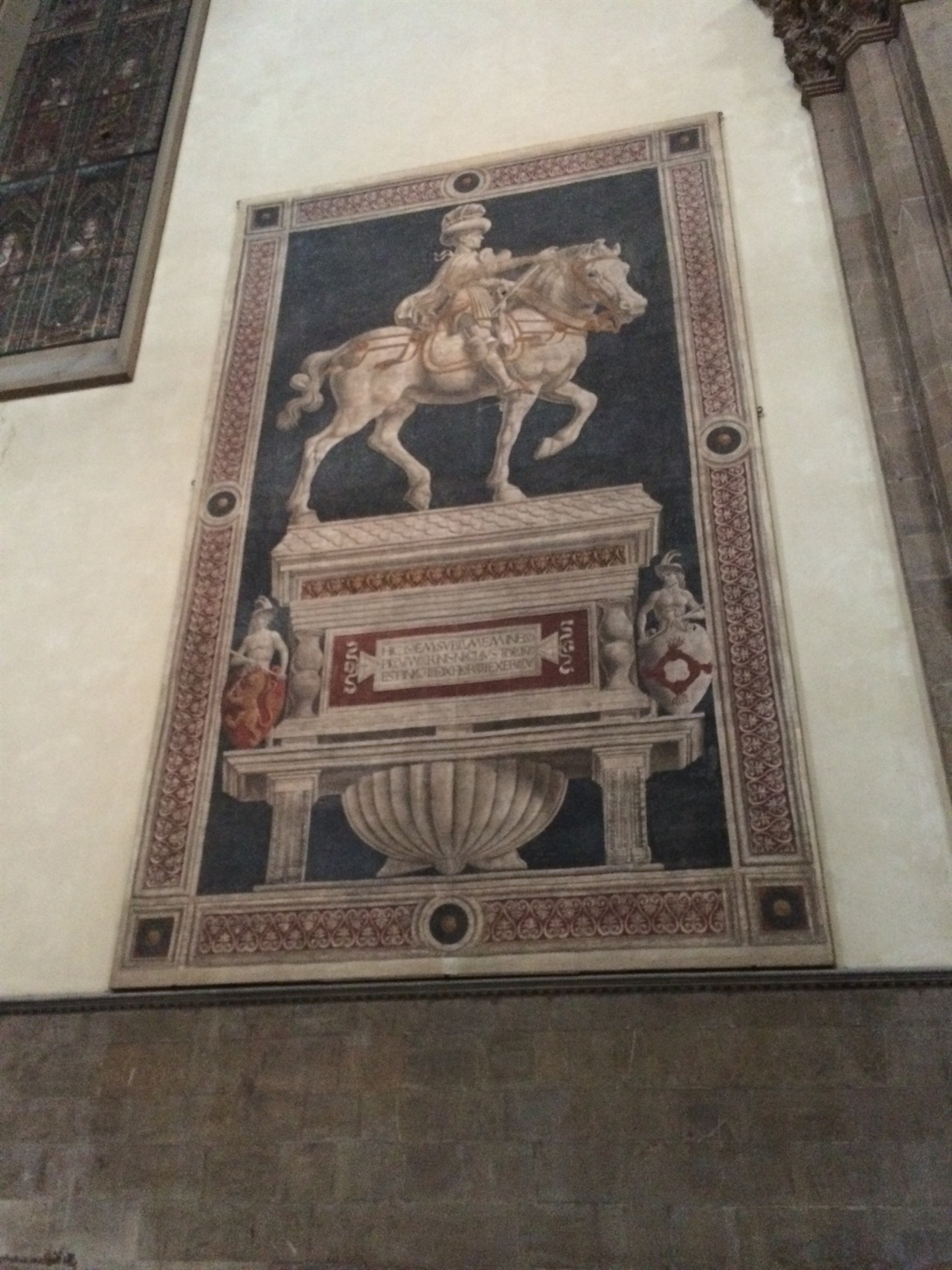 카스타뇨(Andrea del Castagno), 1456년, 피렌체 대성당