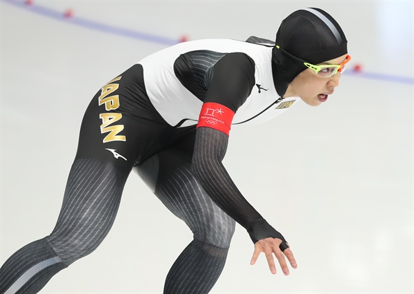 [올림픽] 혼신의 레이스 펼치는 나오 14일 오후 강릉스피드스케이팅경기장에서 열린 2018평창동계올림픽 스피드스케이팅 여자 1,000m 경기에 출전한 고다이라 나오가 레이스를 펼치고 있다. 
