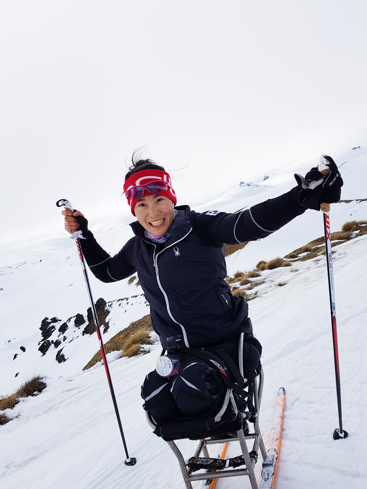  "눈밭을 자유롭게 다닐 수 있는 것이 장애인 크로스컨트리 스키의 매력이에요."