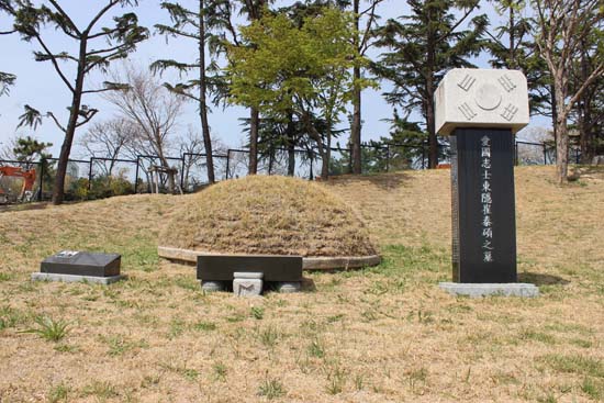 최태석 지사의 묘소