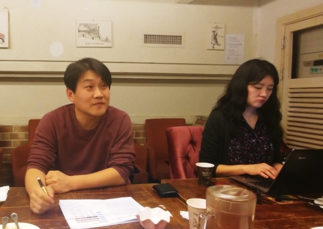 3월 19일 종로에서 서울 마을공동체 논의하는 모습