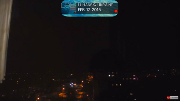 우크라이나 공습 장면