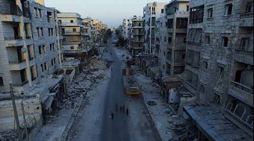 <시리아의 비가: 들리지 않는 노래> 영화의 한 장면