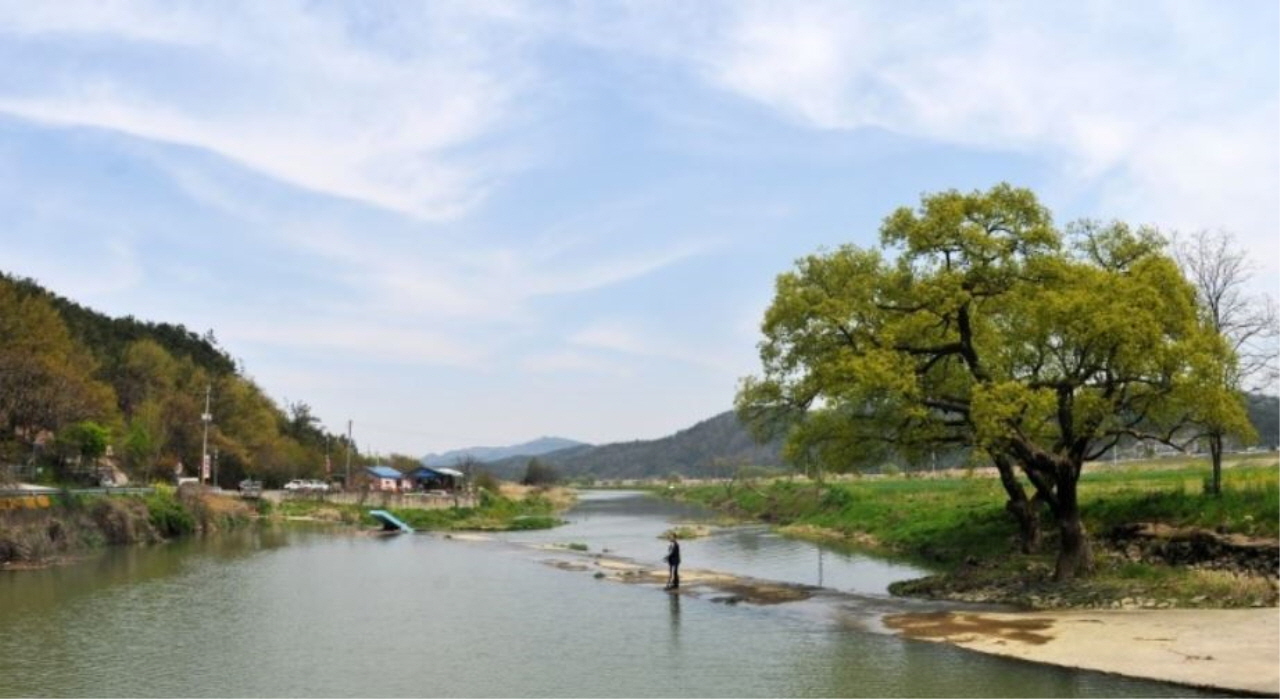  소월의 시 <엄마야 누나야>가 이곳 남평 드들강변에서 낭만파 음악가 안성현을 만나 노래로 다시 태어났다