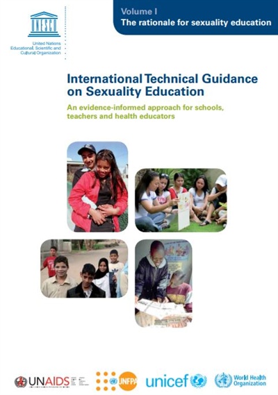 2009년 유네스코에서 발간한 조기성교육 지침서