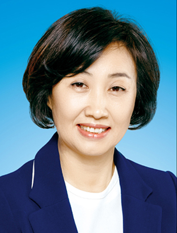 더불어민주당 대전시의회 의원선거 비례대표 1번 후보로 확정된 채계순 씨.