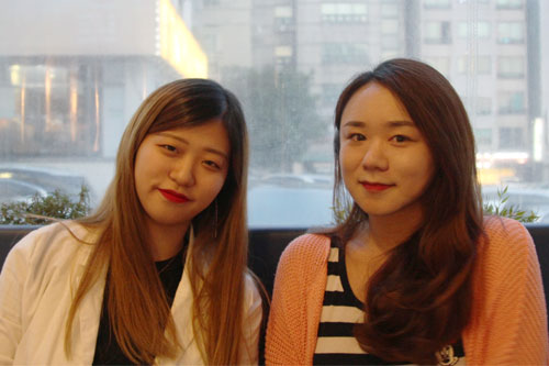 이혜연(왼쪽)ㆍ신우리 인천퀴어문화축제 준비위원회 공동대표.