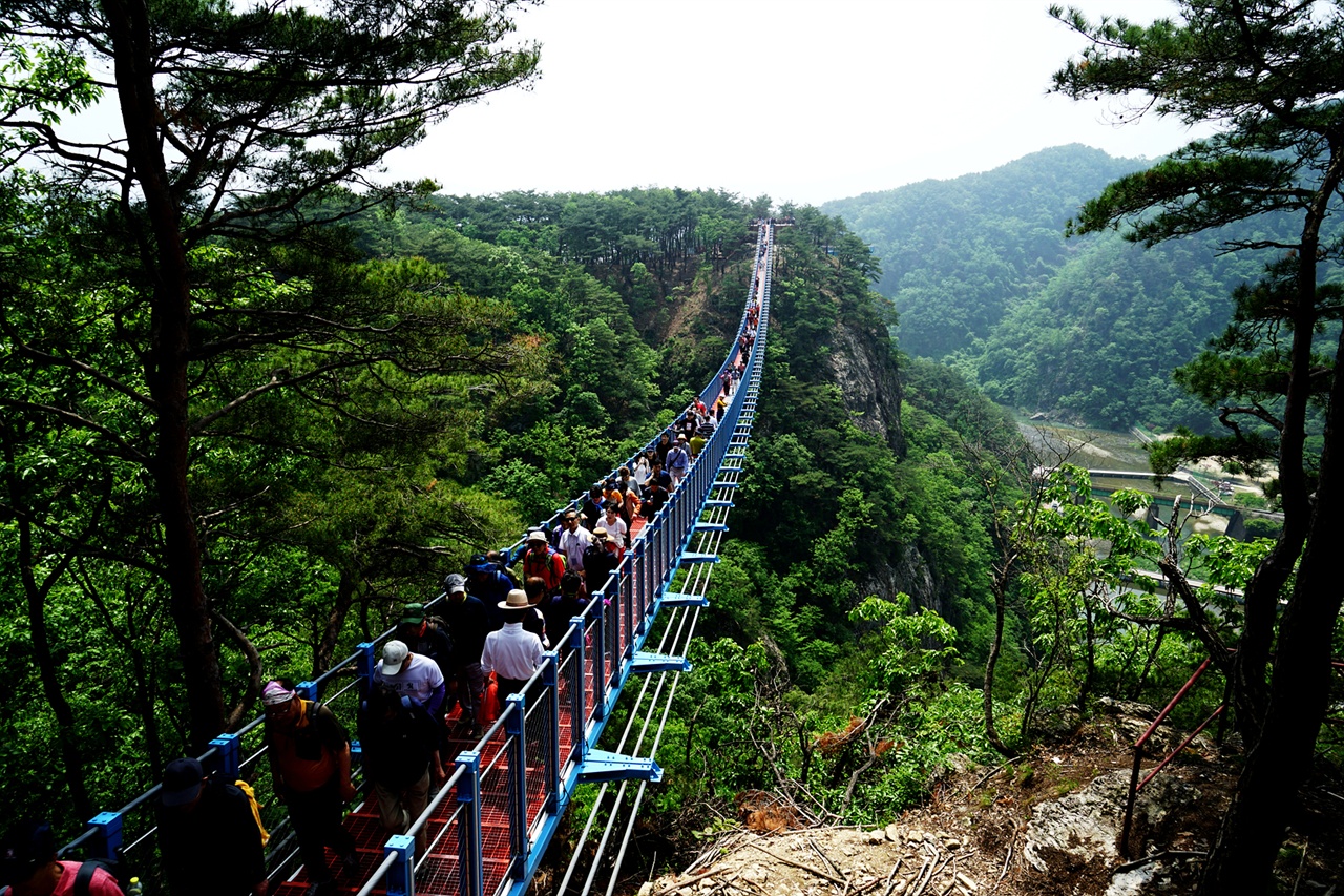 소금산 출렁다리