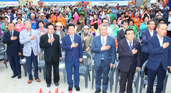 19일 사천에서 열린 ‘제2회 사천 우리밀 축제’ 현장.