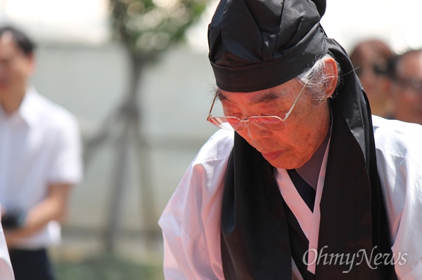 선감도의 비극을 알린 이하라 히로미츠(84) 씨. 그는 일제가 저지른 만행을 처음 세상에 알린 일본인이다. 