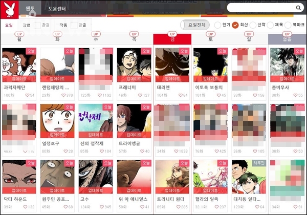 밤토끼 홈페이지 불법웹툰 사이트 밤토끼는 국내 웹툰 9만 편을 불법 공유하여 월 3,500만 명의 트래픽을 올렸다. 