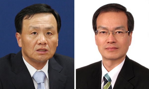 야4당이 4일 '드루킹 댓글조작 사건'의 진상을 규명할 특별검사 후보로 임정혁(왼쪽)·허익범 변호사를 청와대에 추천하기로 했다.