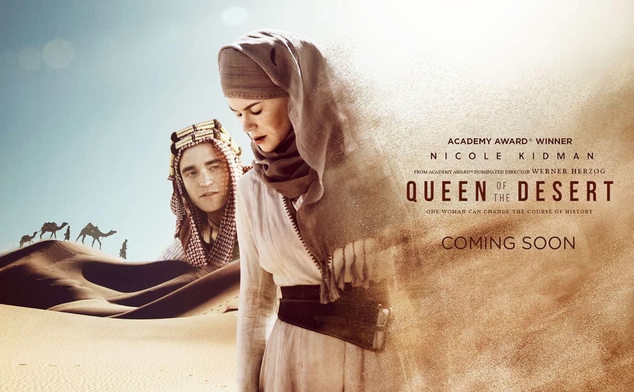 베르너 헤어조크 감독, 니콜 키드먼 주연. 19세기 여성 탐험가 거트루드 벨의 일대기를 다룬 영화로, 2015년 개봉했다. 