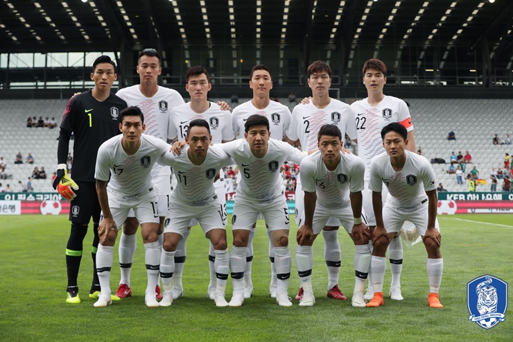 한국대표팀 한국이 18일 2018 러시아월드컵 조별리그 1차전에서 스웨덴과 맞붙는다. 