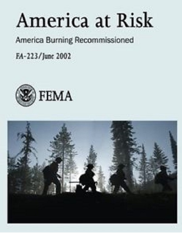 2002년 발표된 '위기의 미국(America at Risk)' 보고서 (출처: 미연방재난관리청)
