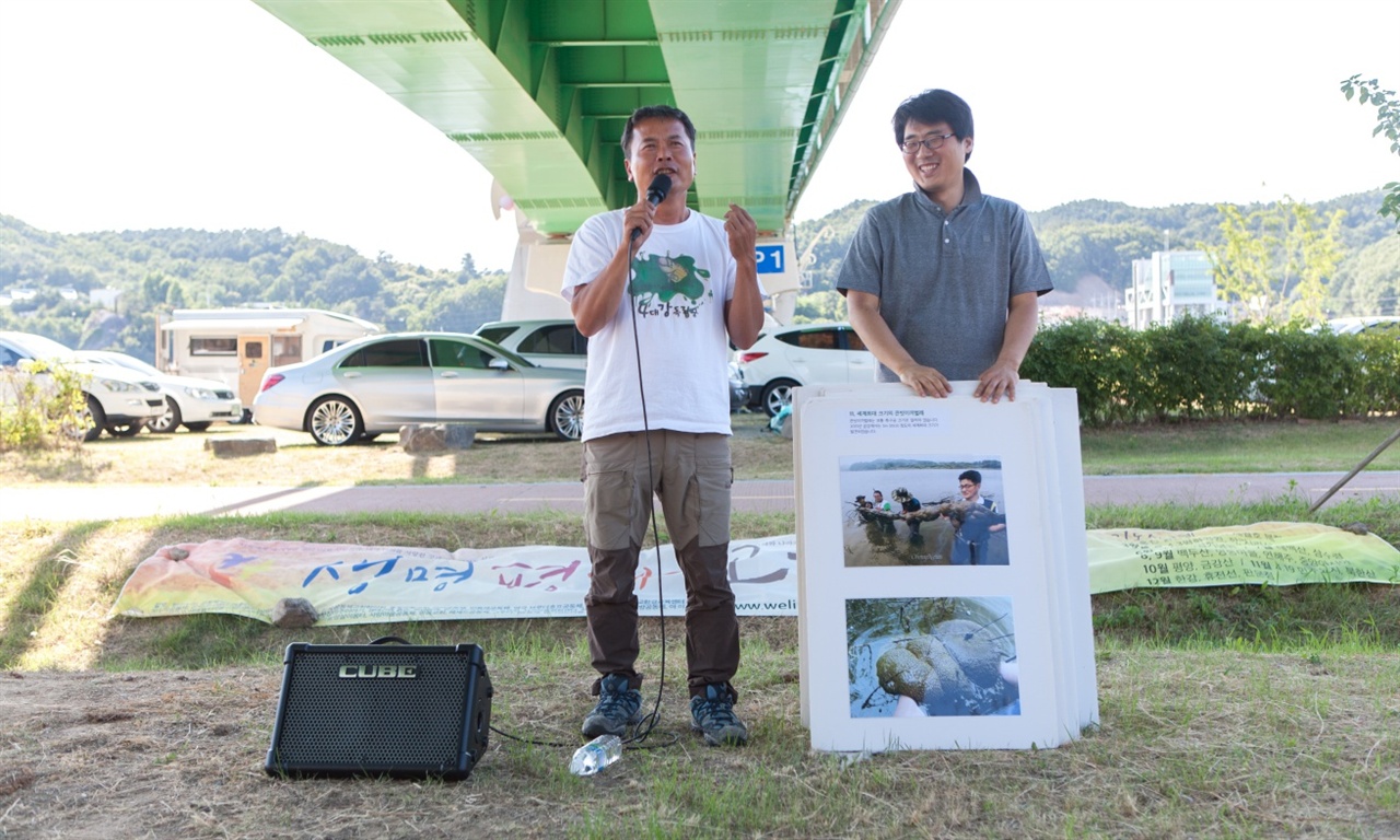 금강 생태계 변화를 지켜보고, 4대강 사업의 진실을 밝히고자 애써온 김종술 기자