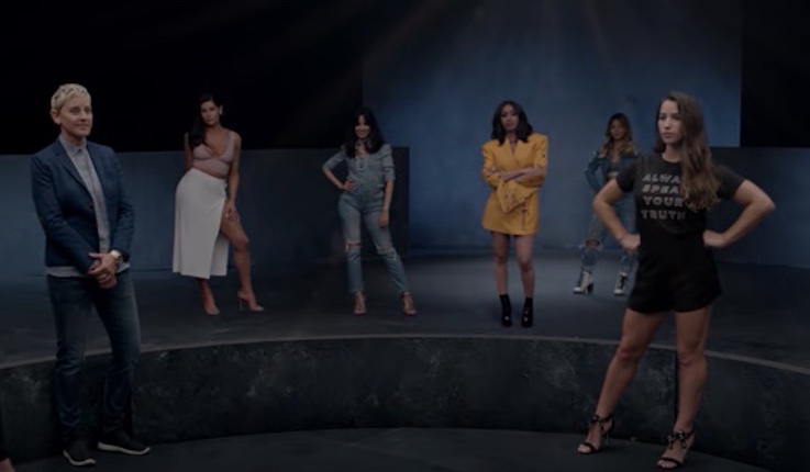  마룬파이브(Maroon 5)의 뮤직비디오에는 다양한 여성 셀러브리티들이 등장한다.