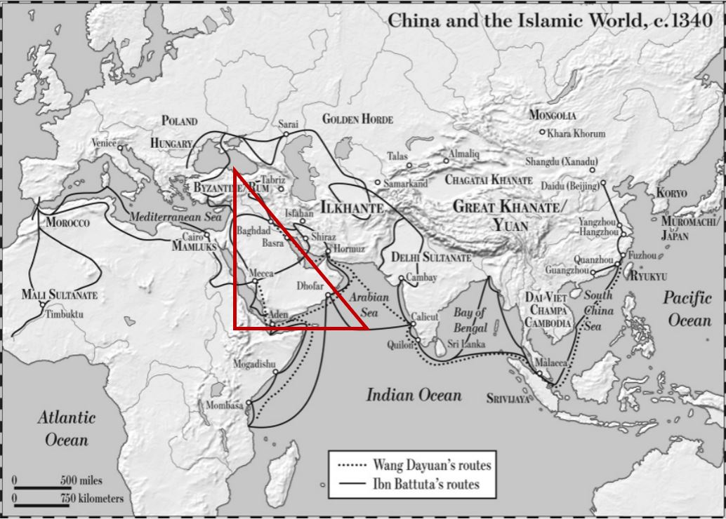  박현희 <MAPPING CHINESE AND ISLAMIC WORLDS> 속 강리도 지리 정보