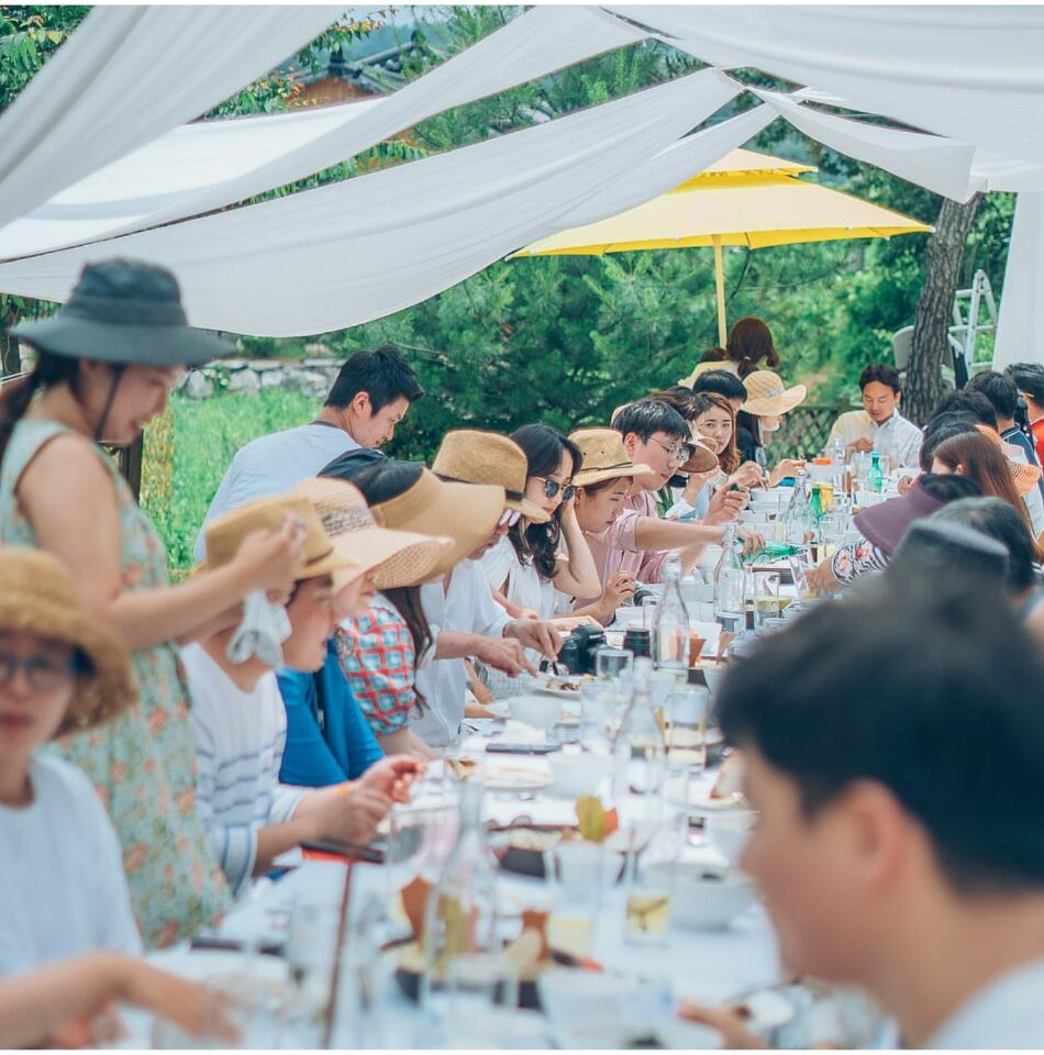 슬로푸드문화원이 주최한 '내일의 테이블'이라는 행사에서 네이처오다의 한우요리를 선보였다.  