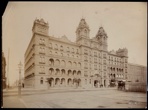 [1883-1900] Windsor Hotel. State Library Victoria. 