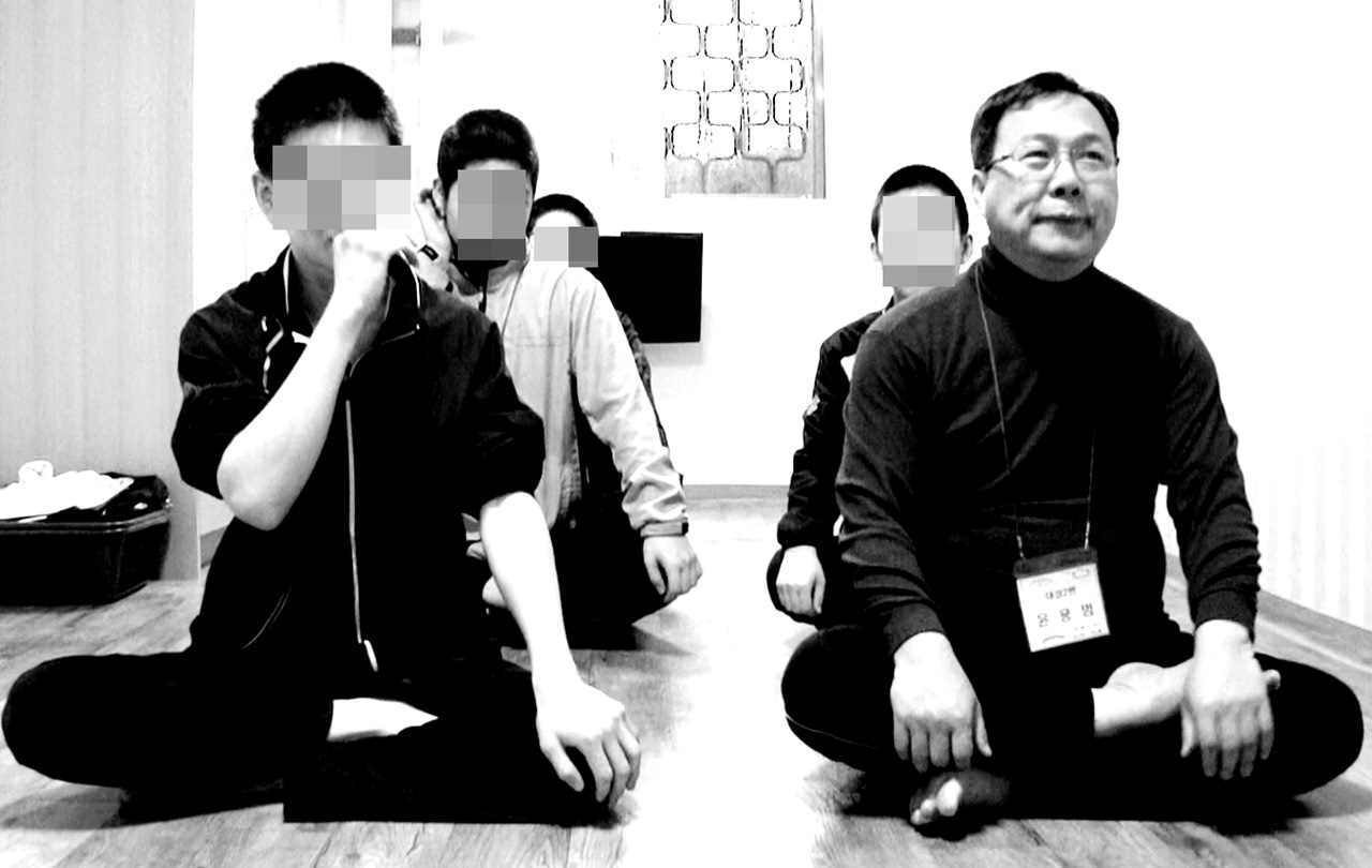 대전소년원에서 소년원생들과 5박6일간 함께 지낸 윤용범 서기관.