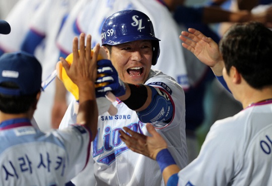  올시즌 19홈런 60타점을 기록한 삼성 강민호