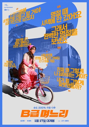 ‘시월드’에 맞서는 발칙한 주부가 등장하는 선호빈 감독의 영화 'B급 며느리' 포스터.