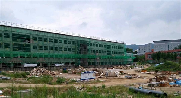 성남 창성중학교 교사 신축 및 기존 교사 환경개선 공사 현장
