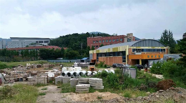 성남 창성중학교 교사 신축 및 기존 교사 환경개선 공사 현장