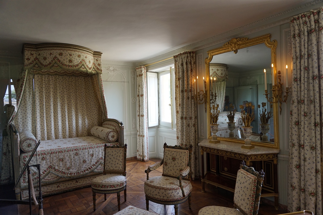 프티 트리아농에 있는 마리 앙투아네트의 침실