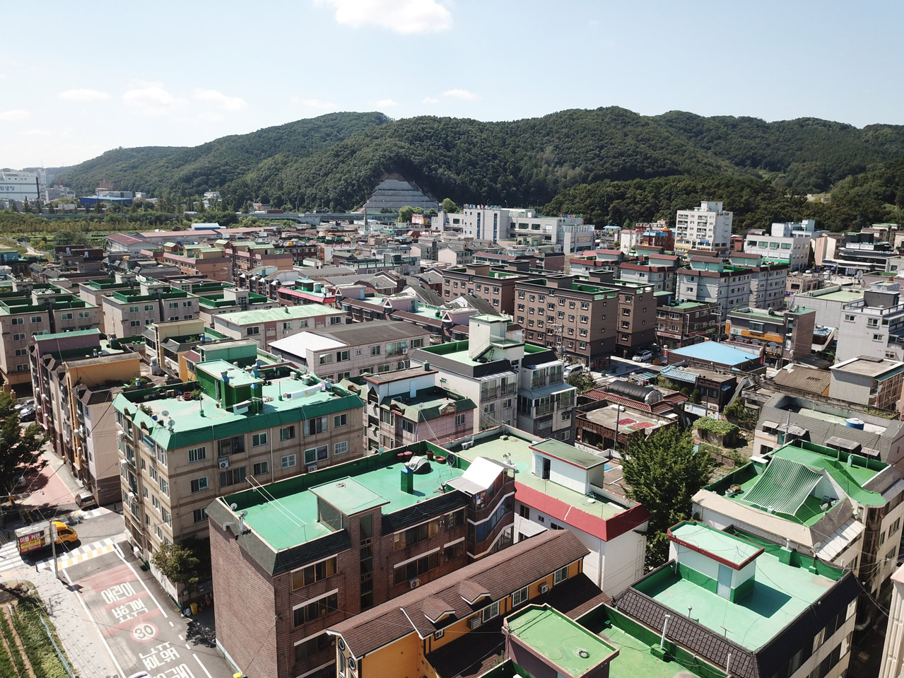  용인시 다세대 연립주택 밀집 지역