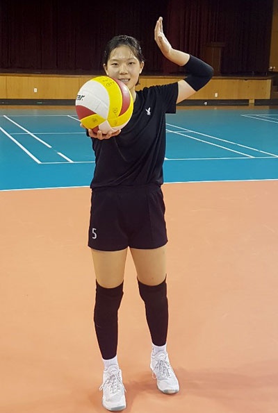  이민서 선수(177cm, 대구일중 2학년)