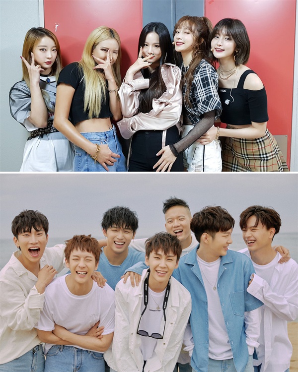  2년여만에 5인조 완전체로 돌아오는 EXID, 리더 서은광 입대 후 6인체제로 신작 발표를 앞둔 비투비