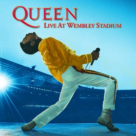  퀸의 1986년 공연 실황 < Live At Wembley Stadium > 2011년 리마스터링 버전 표지
