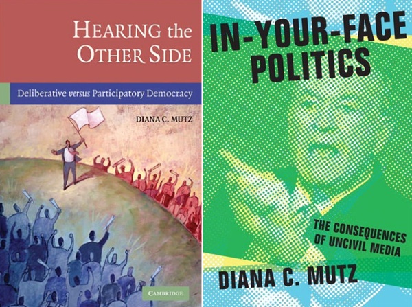  미국 언론학자 다이애나 머츠의 주요 저작 두 권. 지난 20년 간 미디어 기술의 발전과 무관하게 망가진 '공론장'의 현실을 보여준다.