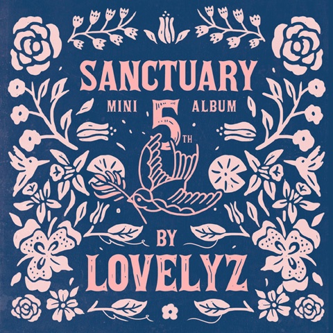  지난 26일 발매된 러블리즈의 새 음반 < Sanctuary > 표지