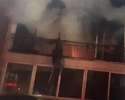 12월 3일 아침 창원시 성산구 내동 한 아파트에서 화재가 발생했다.