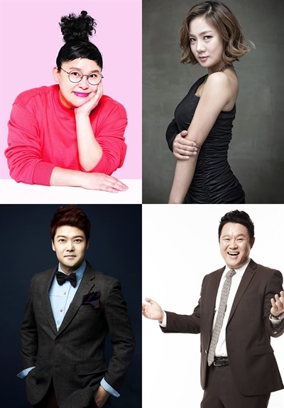  11일 MBC가 공개한 2018 MBC 방송연예대상 대상 후보 이영자, 박나래, 전현무, 김구라. 