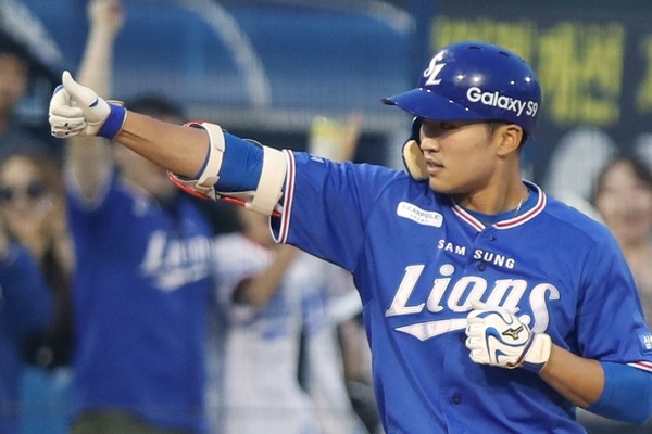 박해민은 여전히 리그에서 손꼽히는 중견수이다.