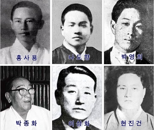 <백조> 동인들. 이들은 대부분 20대 초반의 혈기방장한 청년이었다. 