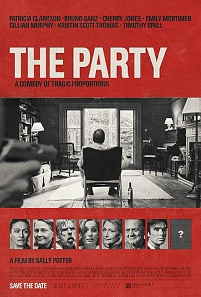  영화 <더 파티> 포스터.