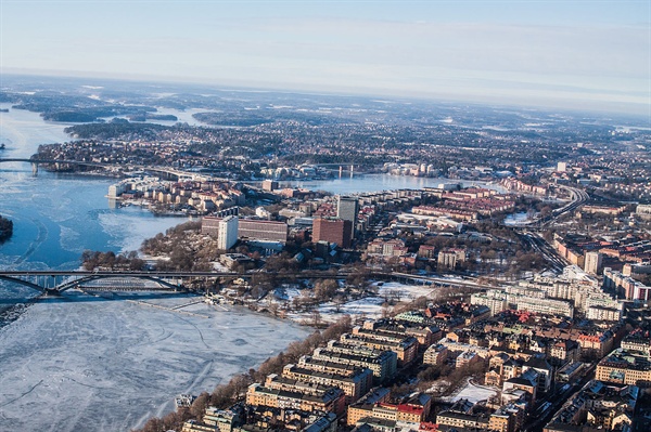  2026 동계 올림픽 유치에 도전장을 낸 스웨덴 스톡홀름의 겨울 모습. (CC-BY-3.0으로 배포, Wikimedia Commons)