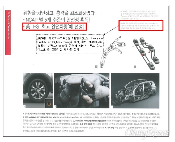  도요타가 미국 판매 차량과 달리 안전보강재가 장착되지 않는 RAV4를 수입하면서 미국고속도로안전보험협회의 최고안전차량에 선정됐다는 내용으로 허위 광고를 한 사실이 드러났다.  