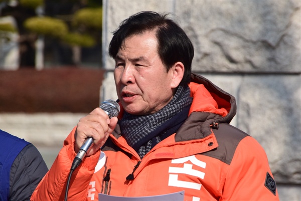 손석형 창원성산 국회의원 예비후보가 발언에 나섰다. 